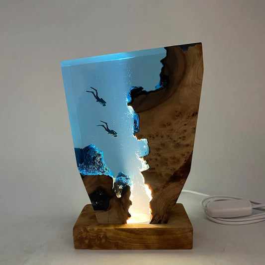 Seabed World Organism Resin Table Light
